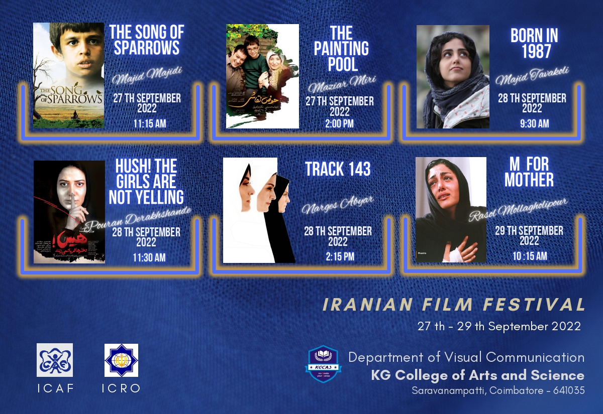 Iranian Film Festival 27th - 29th September 2022